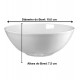 Bowl 19,6cm 1100ml Paula Porcelana Tramontina